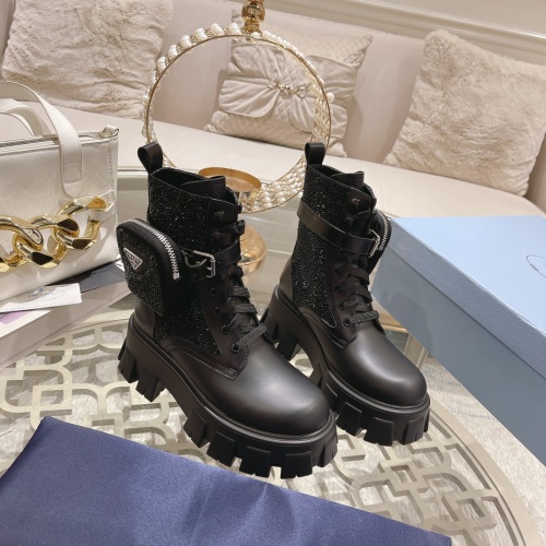 Replica Prada Boots For Men #1162213 $145.00 USD for Wholesale