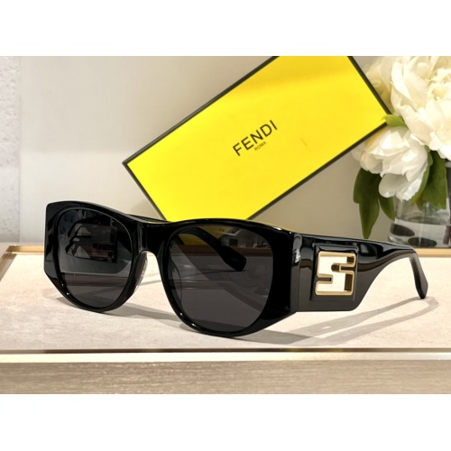 Fendi AAA Quality Sunglasses #1162272 $64.00 USD, Wholesale Replica Fendi AAA Quality Sunglasses