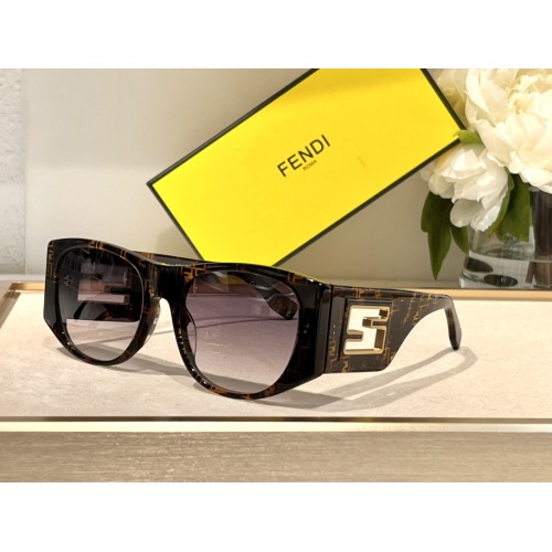 Fendi AAA Quality Sunglasses #1162274 $64.00 USD, Wholesale Replica Fendi AAA Quality Sunglasses