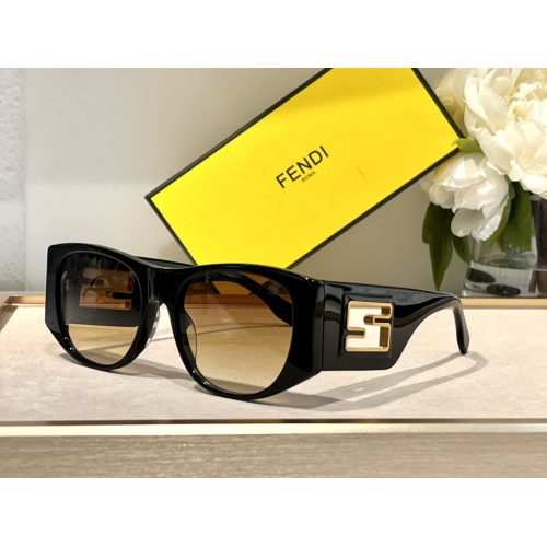 Fendi AAA Quality Sunglasses #1162275 $64.00 USD, Wholesale Replica Fendi AAA Quality Sunglasses