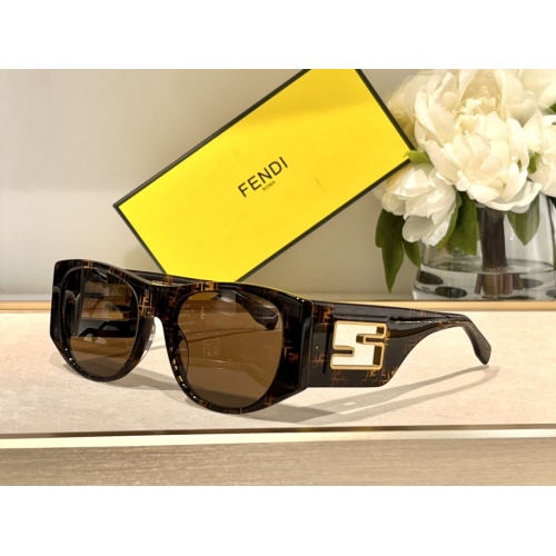 Fendi AAA Quality Sunglasses #1162276 $64.00 USD, Wholesale Replica Fendi AAA Quality Sunglasses