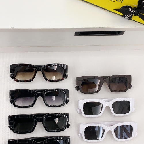 Replica Fendi AAA Quality Sunglasses #1162281 $64.00 USD for Wholesale