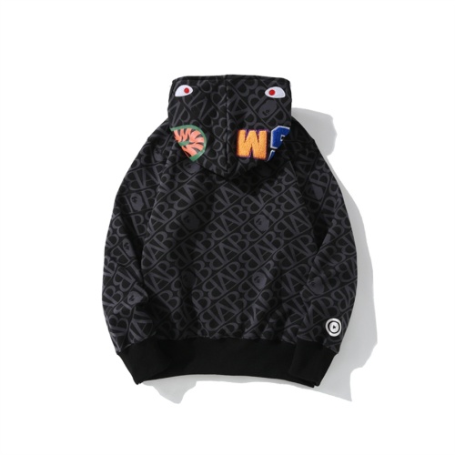 Replica Bape Hoodies Long Sleeved For Men #1162368 $52.00 USD for Wholesale