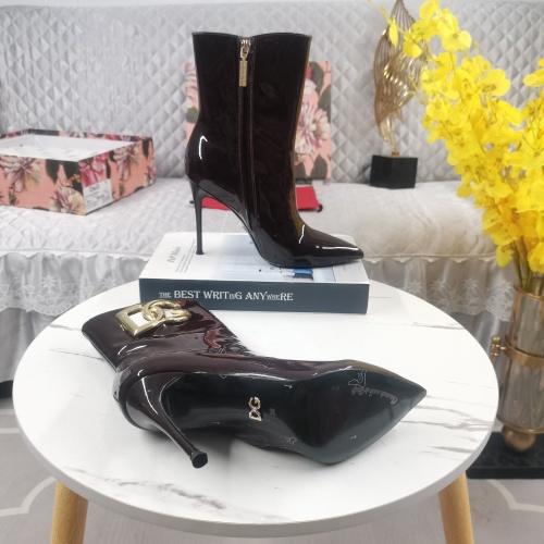 Replica Dolce & Gabbana D&G Boots For Women #1162375 $158.00 USD for Wholesale
