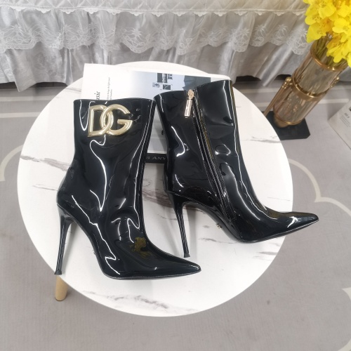 Dolce &amp; Gabbana D&amp;G Boots For Women #1162376 $158.00 USD, Wholesale Replica Dolce &amp; Gabbana D&amp;G Boots