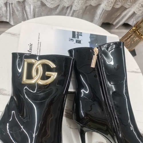Replica Dolce & Gabbana D&G Boots For Women #1162376 $158.00 USD for Wholesale