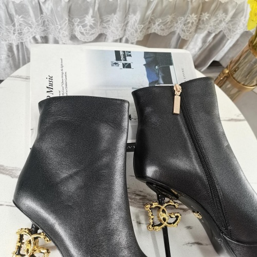 Replica Dolce & Gabbana D&G Boots For Women #1162378 $170.00 USD for Wholesale