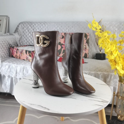 Dolce &amp; Gabbana D&amp;G Boots For Women #1162514 $172.00 USD, Wholesale Replica Dolce &amp; Gabbana D&amp;G Boots