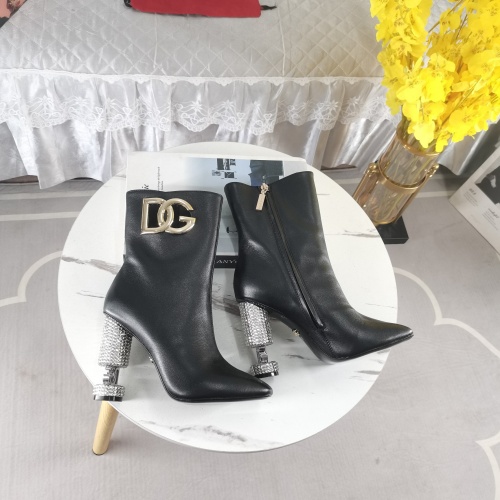Replica Dolce & Gabbana D&G Boots For Women #1162515 $172.00 USD for Wholesale