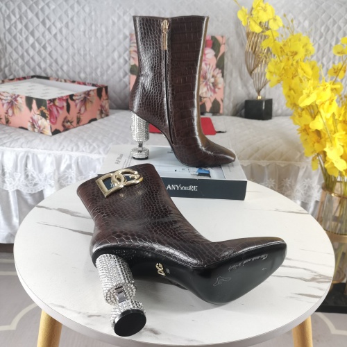 Replica Dolce & Gabbana D&G Boots For Women #1162516 $172.00 USD for Wholesale