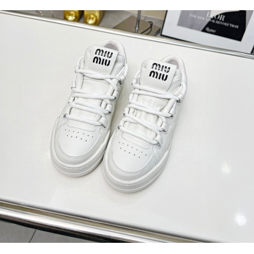 Replica MIU MIU Casual Shoes For Women #1162532 $105.00 USD for Wholesale