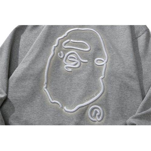 Replica Bape Hoodies Long Sleeved For Men #1162589 $60.00 USD for Wholesale