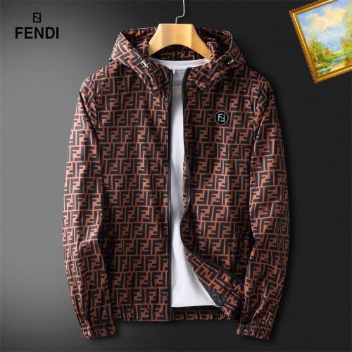Fendi Jackets Long Sleeved For Men #1162853 $60.00 USD, Wholesale Replica Fendi Jackets