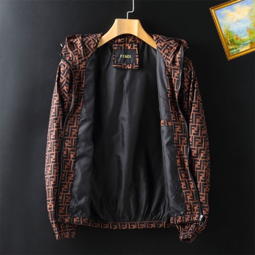 Replica Fendi Jackets Long Sleeved For Men #1162853 $60.00 USD for Wholesale