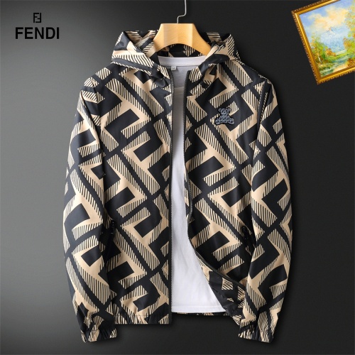Fendi Jackets Long Sleeved For Men #1162882 $60.00 USD, Wholesale Replica Fendi Jackets