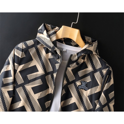 Replica Fendi Jackets Long Sleeved For Men #1162882 $60.00 USD for Wholesale