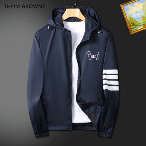 Thom Browne Jackets Long Sleeved For Men #1162893 $60.00 USD, Wholesale Replica Thom Browne Jackets