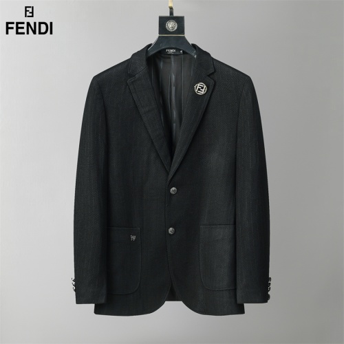 Fendi Jackets Long Sleeved For Men #1162913 $80.00 USD, Wholesale Replica Fendi Jackets