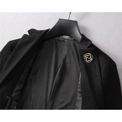 Replica Fendi Jackets Long Sleeved For Men #1162913 $80.00 USD for Wholesale