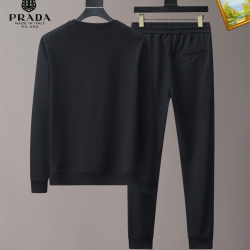 Replica Prada Tracksuits Long Sleeved For Men #1162974 $64.00 USD for Wholesale