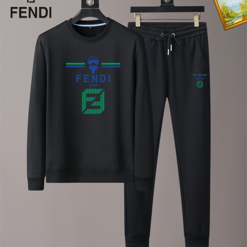 Fendi Tracksuits Long Sleeved For Men #1162992 $64.00 USD, Wholesale Replica Fendi Tracksuits