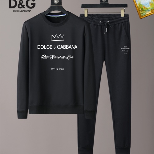 Dolce & Gabbana D&G Tracksuits Long Sleeved For Men #1162993