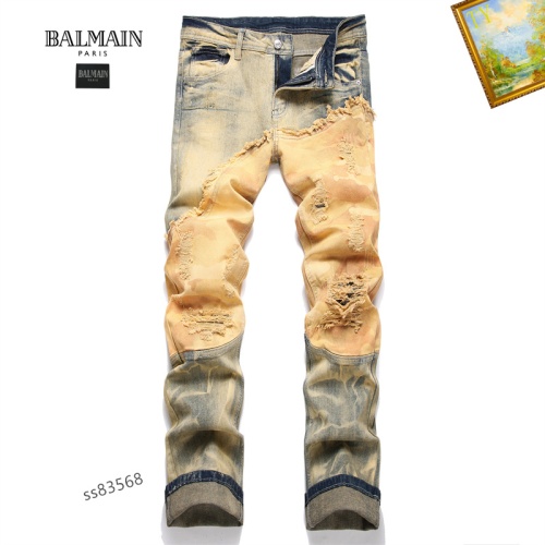 Balmain Jeans For Men #1163019 $48.00 USD, Wholesale Replica Balmain Jeans