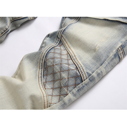 Replica Balmain Jeans For Men #1163028 $48.00 USD for Wholesale