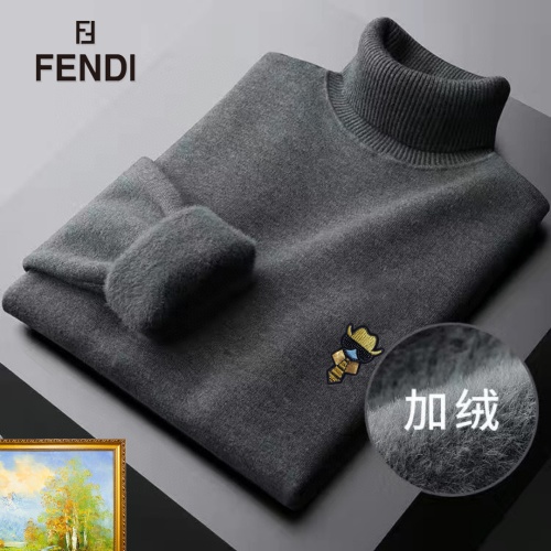 Fendi Sweaters Long Sleeved For Men #1163099 $48.00 USD, Wholesale Replica Fendi Sweaters