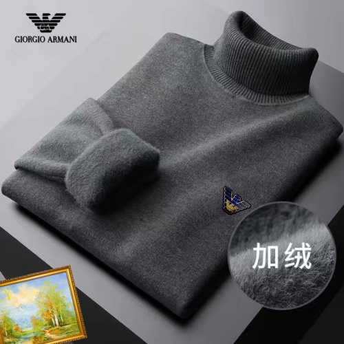 Armani Sweaters Long Sleeved For Men #1163103