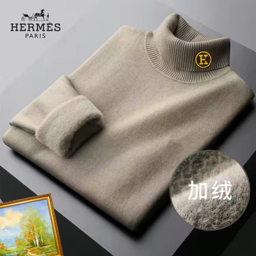 Hermes Sweaters Long Sleeved For Men #1163106 $48.00 USD, Wholesale Replica Hermes Sweaters