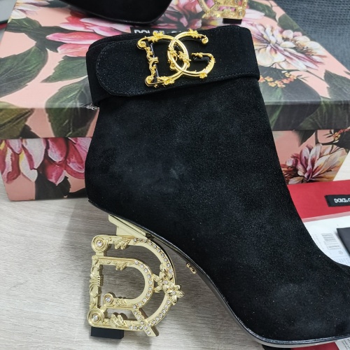 Replica Dolce & Gabbana D&G Boots For Women #1163109 $172.00 USD for Wholesale