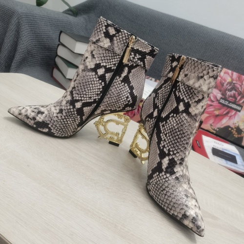 Replica Dolce & Gabbana D&G Boots For Women #1163110 $172.00 USD for Wholesale