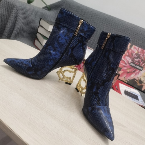 Replica Dolce & Gabbana D&G Boots For Women #1163112 $172.00 USD for Wholesale