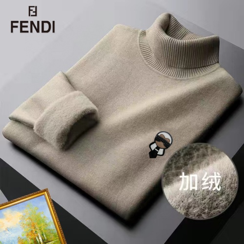 Fendi Sweaters Long Sleeved For Men #1163140 $48.00 USD, Wholesale Replica Fendi Sweaters