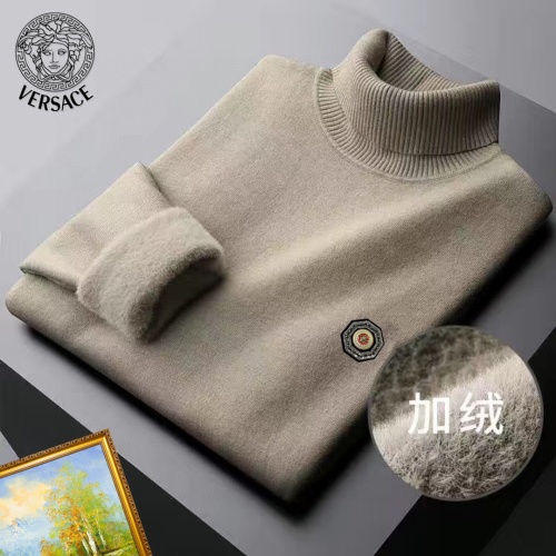 Versace Sweaters Long Sleeved For Men #1163147 $48.00 USD, Wholesale Replica Versace Sweaters