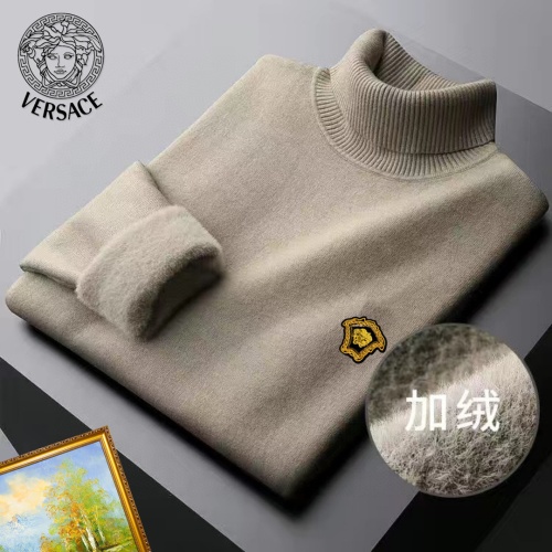 Versace Sweaters Long Sleeved For Men #1163150 $48.00 USD, Wholesale Replica Versace Sweaters