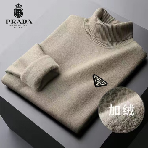Prada Sweater Long Sleeved For Men #1163180 $48.00 USD, Wholesale Replica Prada Sweater