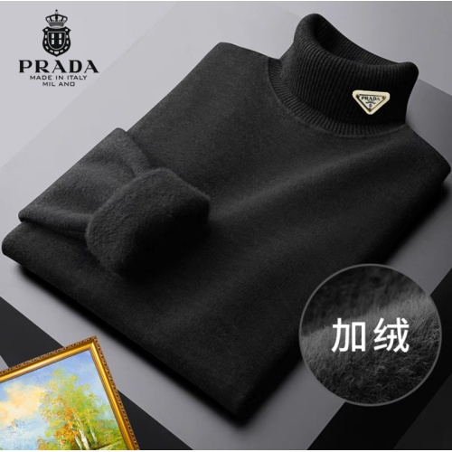 Prada Sweater Long Sleeved For Men #1163186 $48.00 USD, Wholesale Replica Prada Sweater