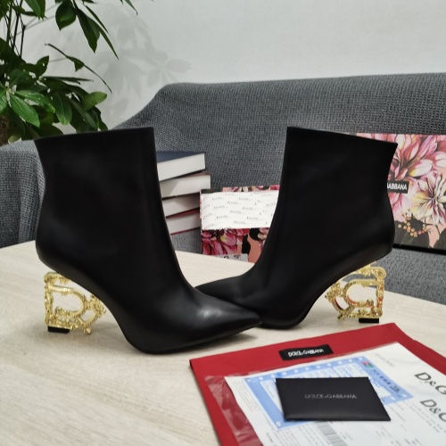 Replica Dolce & Gabbana D&G Boots For Women #1163200 $165.00 USD for Wholesale
