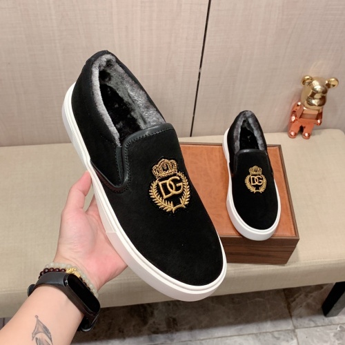 Dolce &amp; Gabbana D&amp;G Casual Shoes For Men #1163208 $72.00 USD, Wholesale Replica Dolce &amp; Gabbana D&amp;G Casual Shoes