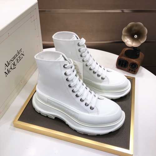 Replica Alexander McQueen Boots For Men #1163284 $102.00 USD for Wholesale
