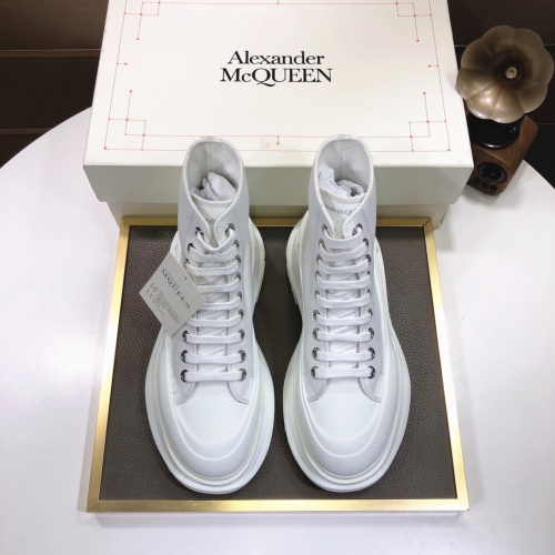 Replica Alexander McQueen Boots For Men #1163284 $102.00 USD for Wholesale