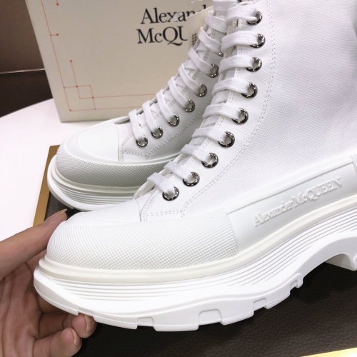 Replica Alexander McQueen Boots For Women #1163285 $102.00 USD for Wholesale