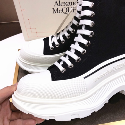 Replica Alexander McQueen Boots For Women #1163287 $102.00 USD for Wholesale