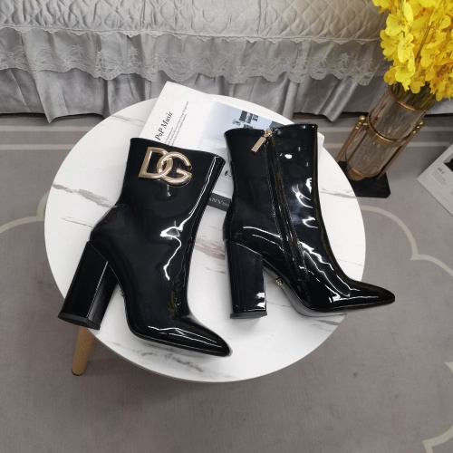 Dolce &amp; Gabbana D&amp;G Boots For Women #1163373 $160.00 USD, Wholesale Replica Dolce &amp; Gabbana D&amp;G Boots