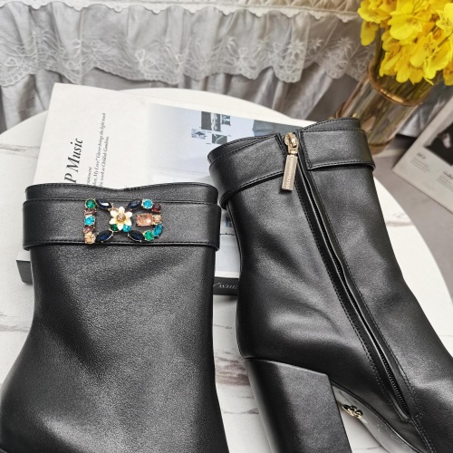 Replica Dolce & Gabbana D&G Boots For Women #1163377 $160.00 USD for Wholesale