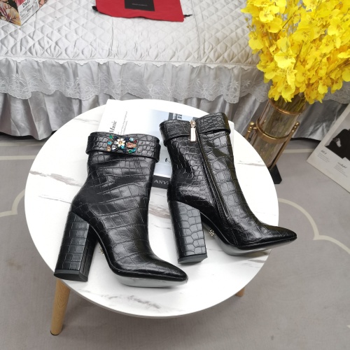 Dolce &amp; Gabbana D&amp;G Boots For Women #1163381 $160.00 USD, Wholesale Replica Dolce &amp; Gabbana D&amp;G Boots