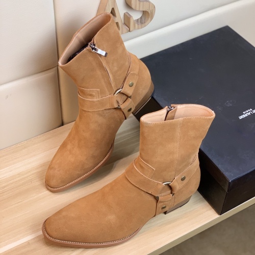 Replica Yves Saint Laurent YSL Boots For Men #1163416 $108.00 USD for Wholesale