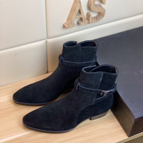 Replica Yves Saint Laurent YSL Boots For Men #1163417 $108.00 USD for Wholesale